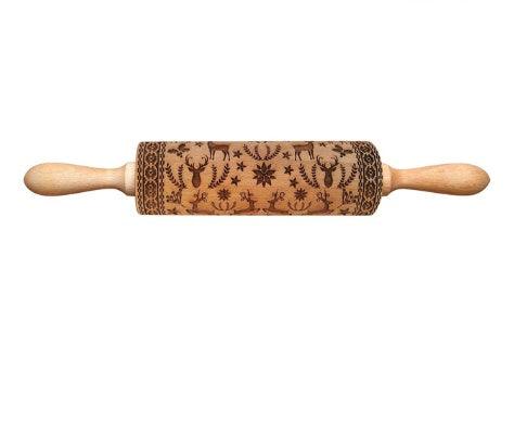 Rolling Pin Christmas Embossing - NTKSTORE