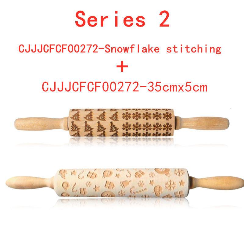 Rolling Pin Christmas Embossing - NTKSTORE