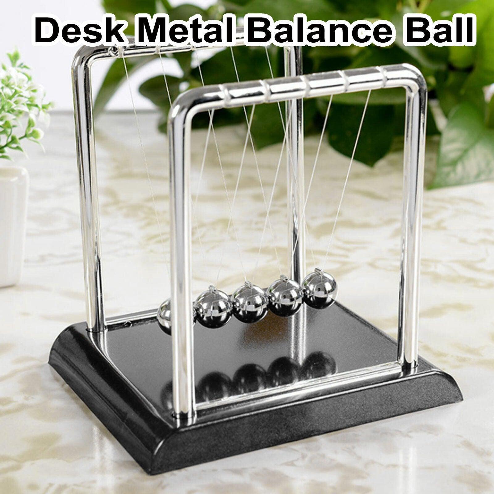 Newtons Cradle metal Balance Ball Physics Sciences - NTKSTORE