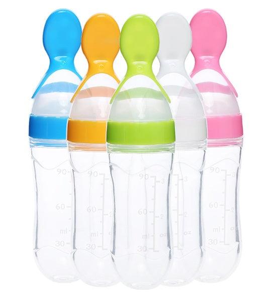 Bouteille d'alimentation pour Bébé avec embout en cuillère - NTKSTORE