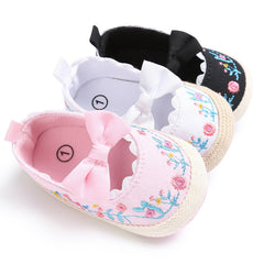 Baby Girl Spring Summer Autumn Floral Soft Bottom Toddler Shoes