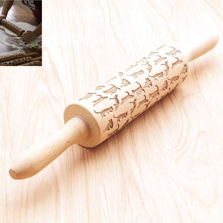 Rolling Pin Christmas Embossing - NTKSTORE