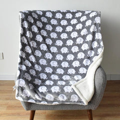 Baby Flannel Blanket Shawl Blanket - NTKSTORE