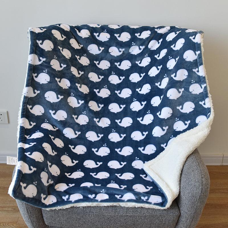 Baby Flannel Blanket Shawl Blanket - NTKSTORE