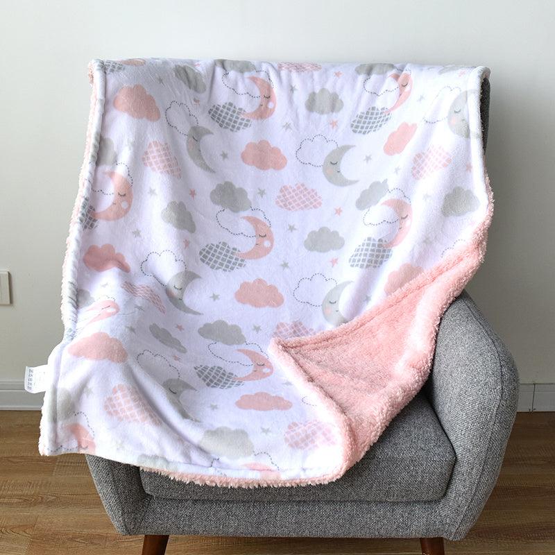 Baby Flannel Blanket Shawl Blanket - NTKSTORE