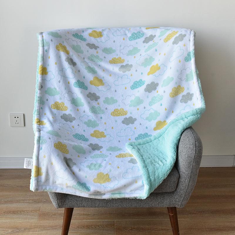 Baby Flannel Blanket Shawl Blanket - NTKSTORE