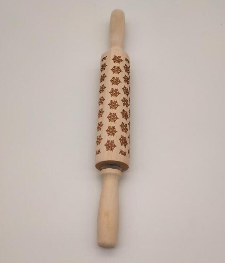 Rolling Pin Christmas Embossing - NTKSTORE