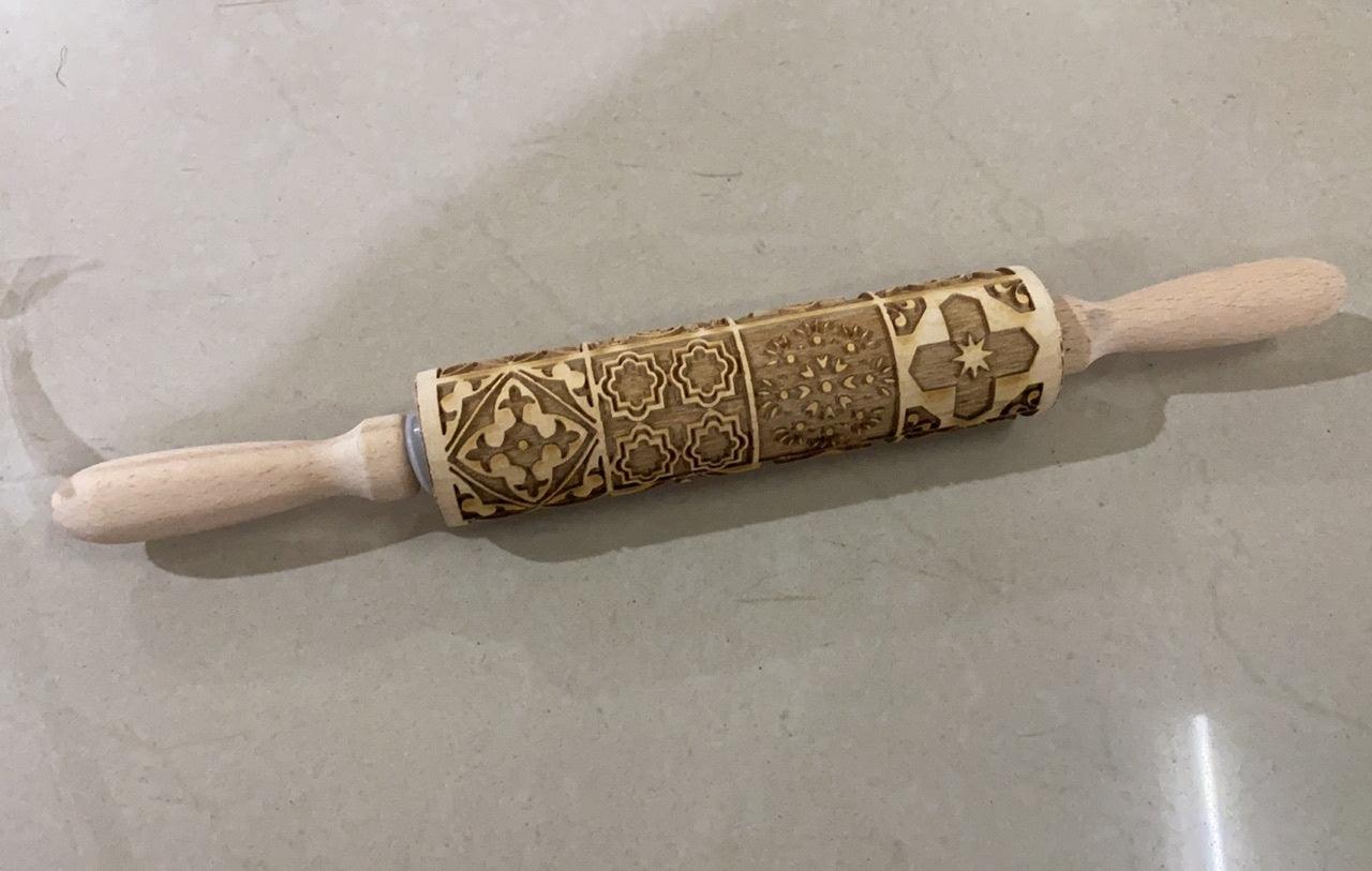 Rolling Pin Christmas Embossing - NTKSTORE