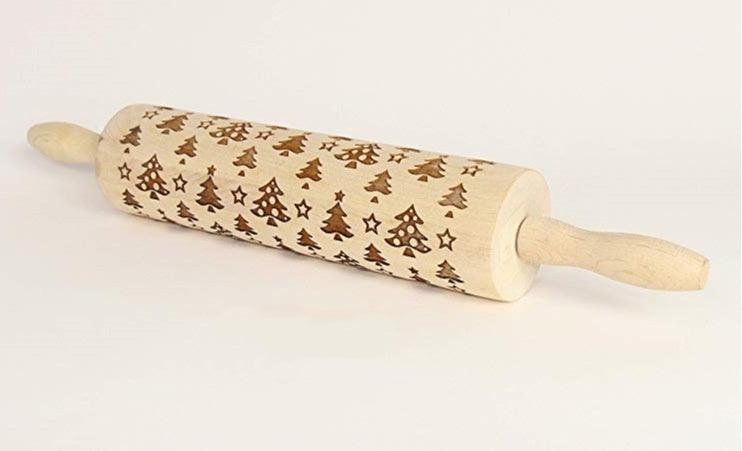 Rolling Pin Christmas Embossing - NTKSTORE