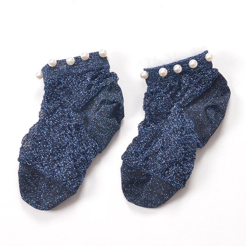 Lace silk women lace socks - NTKSTORE