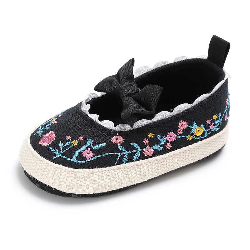 Baby Girl Spring Summer Autumn Floral Soft Bottom Toddler Shoes