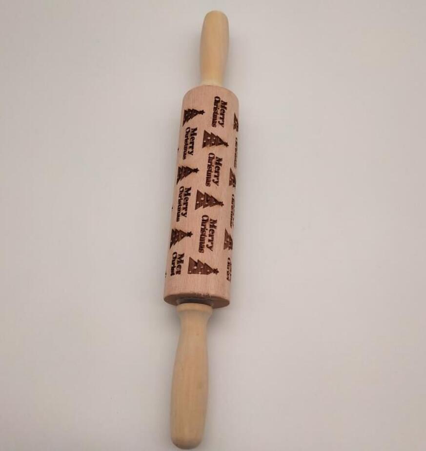 Rolling Pin Christmas Embossing - NTKSTORE