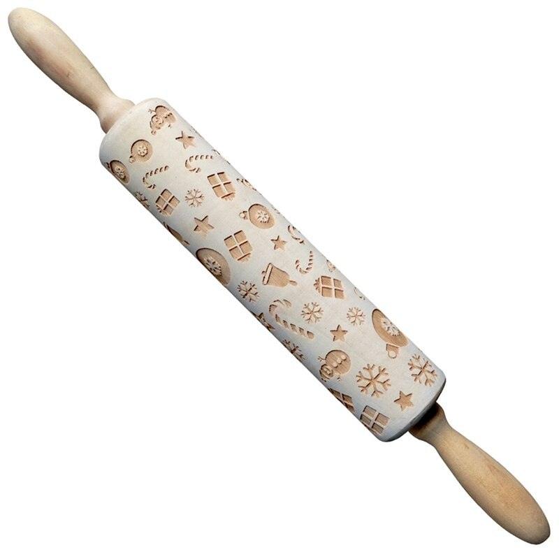 Rolling Pin Christmas Embossing - NTKSTORE