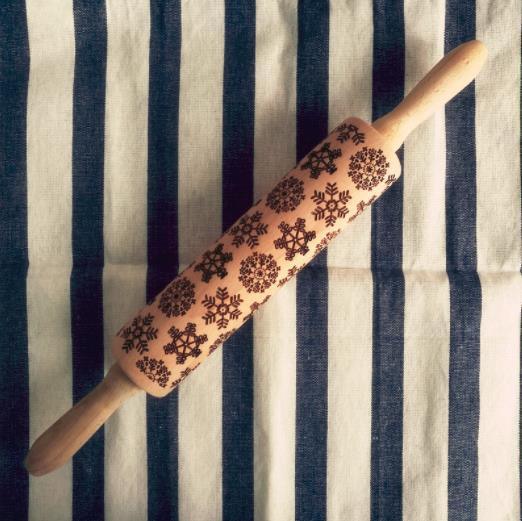 Rolling Pin Christmas Embossing - NTKSTORE