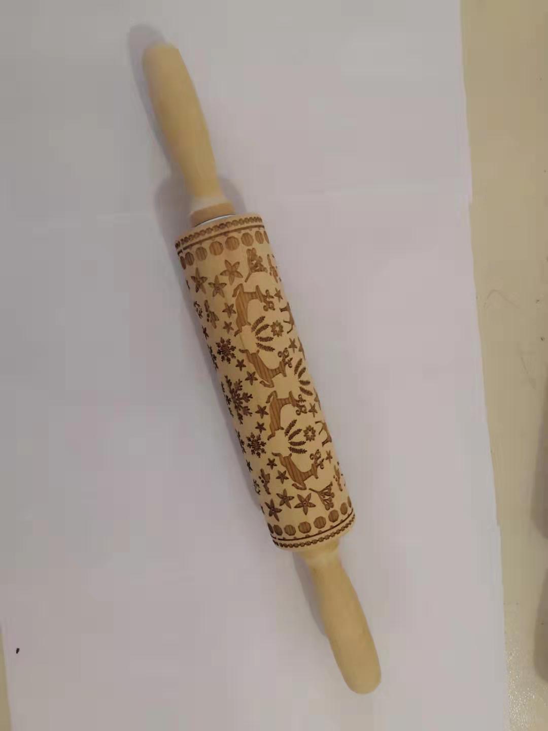 Rolling Pin Christmas Embossing - NTKSTORE