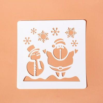 Grow Up Album Diy Hand Tent Christmas Hollowed Out Template - NTKSTORE