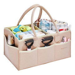 Diaper Mummy Diapers Sundries Felt Handbag Storage Bag - NTKSTORE