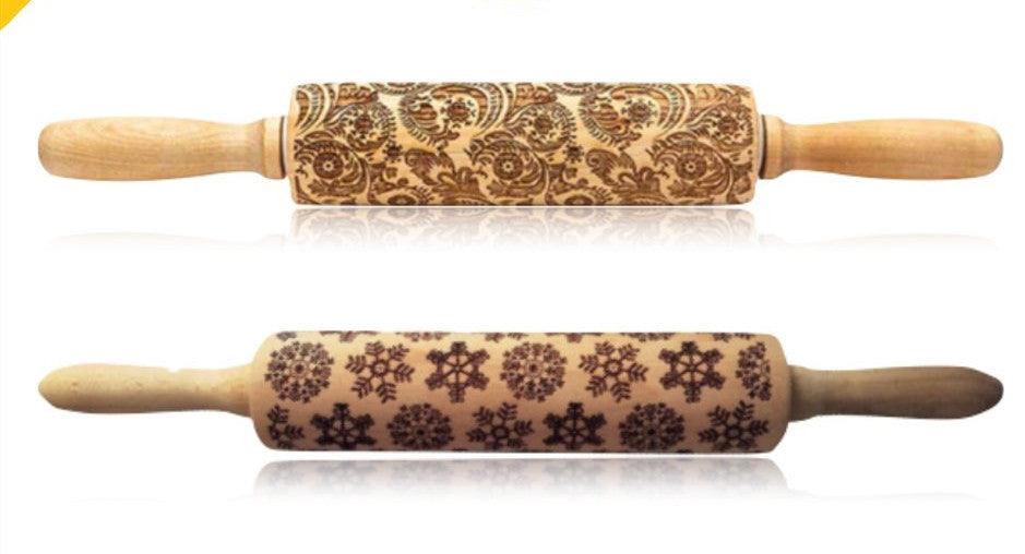 Rolling Pin Christmas Embossing - NTKSTORE