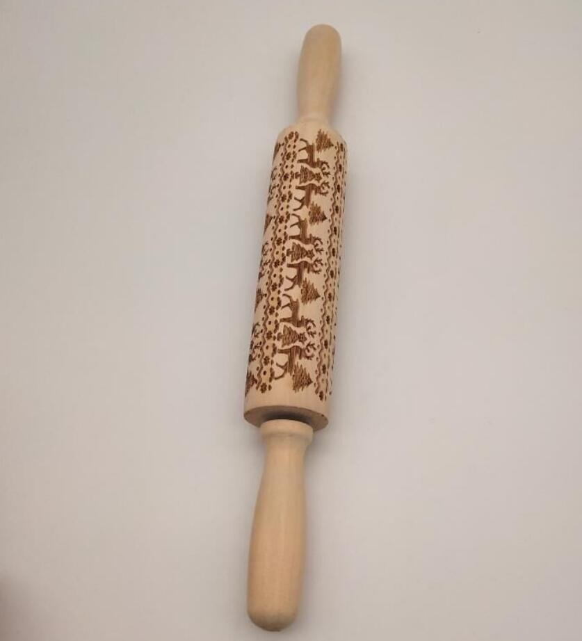 Rolling Pin Christmas Embossing - NTKSTORE