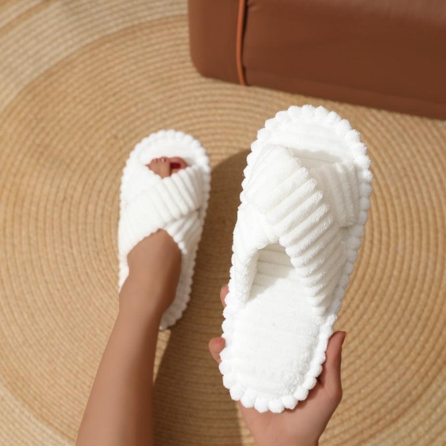 Women Cotton Slippers - NTKSTORE