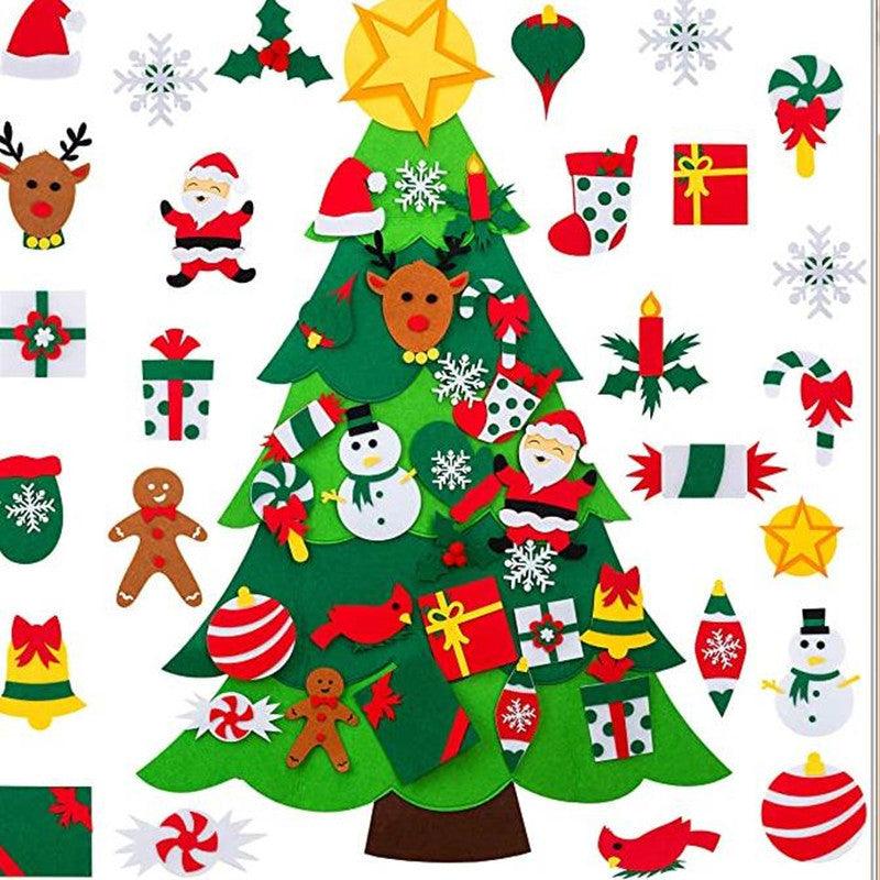 Felt cloth to decorate the Christmas tree - NTKSTORE