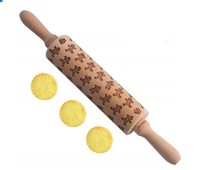 Rolling Pin Christmas Embossing - NTKSTORE