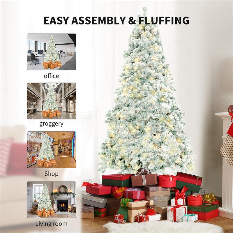 Christmas Tree PVC Artificial Snow Christmas Tree Mall Window Decoration Tree Cedar Christmas Tree Christmas Decoration Supplies - NTKSTORE