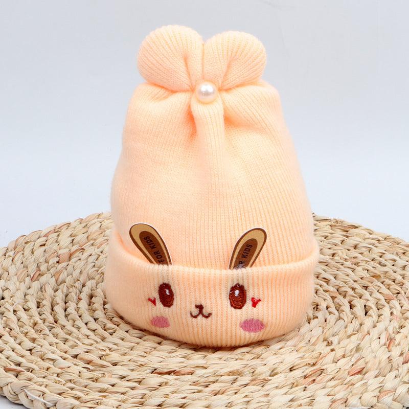 Autumn And Winter Newborn Baby Woolen Hats - NTKSTORE