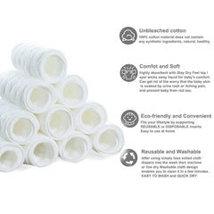 Three Layers Of Ecological Cotton Baby Diapers Soft And Absorbent - NTKSTORE