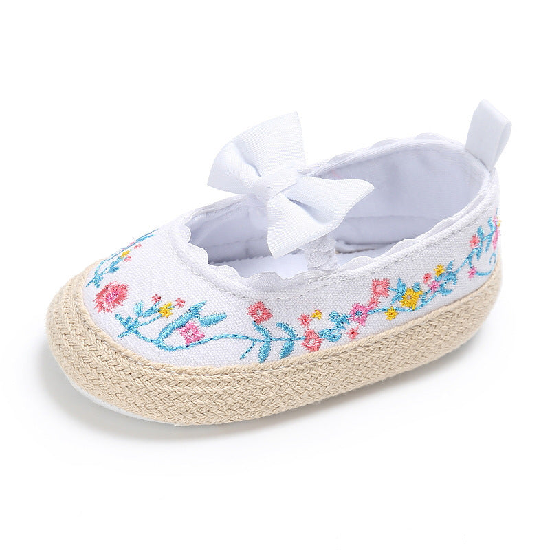 Baby Girl Spring Summer Autumn Floral Soft Bottom Toddler Shoes