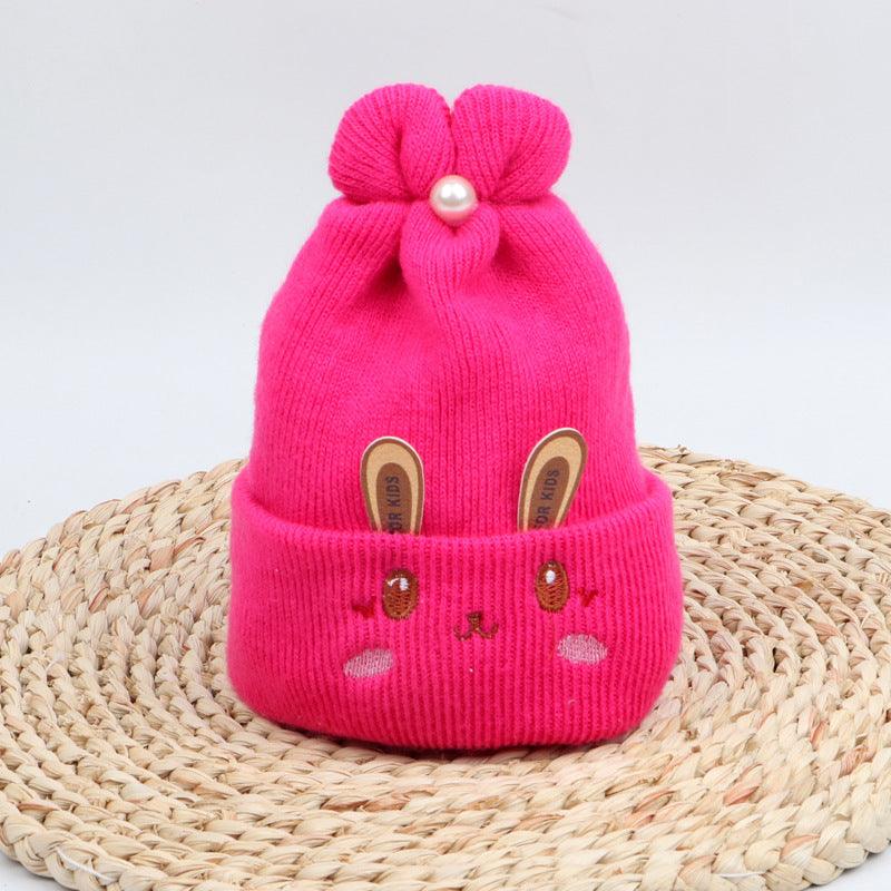 Autumn And Winter Newborn Baby Woolen Hats - NTKSTORE