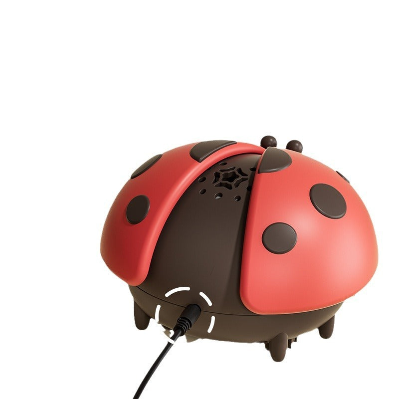 Cute Animal Ladybug Floating Ball Plastic Puzzle Toy