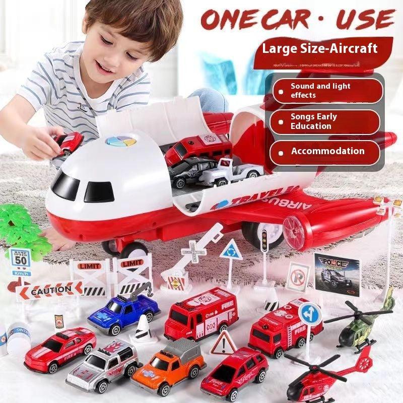 Aircraft Car Children's Super Large Drop-resistant Education Baby Educational Toys - NTKSTORE