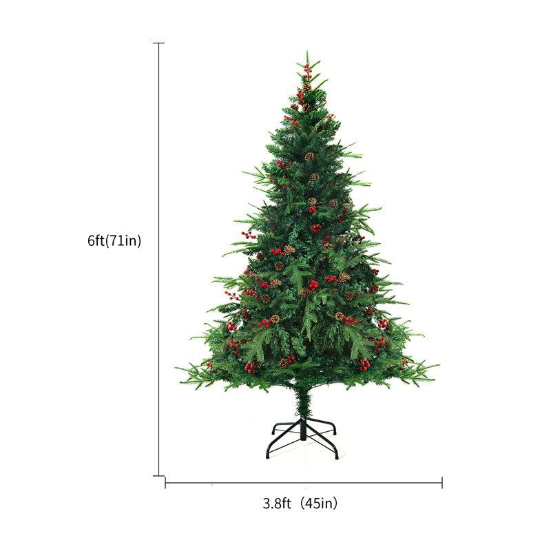 Christmas Tree PVC Artificial Snow Christmas Tree Mall Window Decoration Tree Cedar Christmas Tree Christmas Decoration Supplies - NTKSTORE