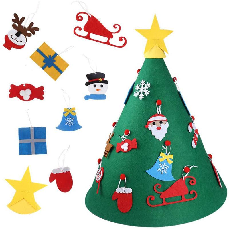 Felt cloth to decorate the Christmas tree - NTKSTORE