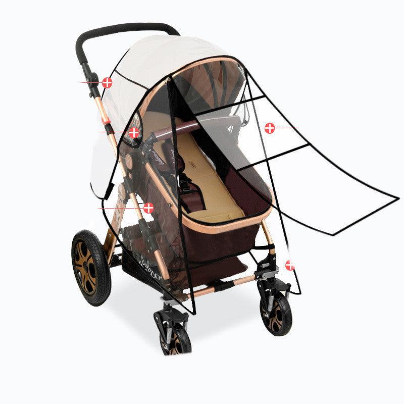 Stroller Universal Rain Cover Canopy - NTKSTORE