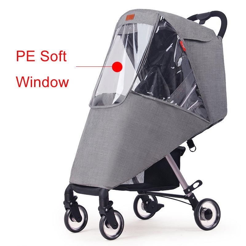 Stroller rain cover baby carriage wind cover umbrella car - NTKSTORE