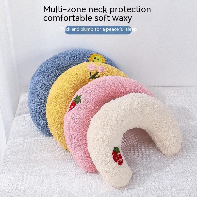 Cat Pillow Protects Cervical Spine Deep Sleep U-shape Pillow - NTKSTORE