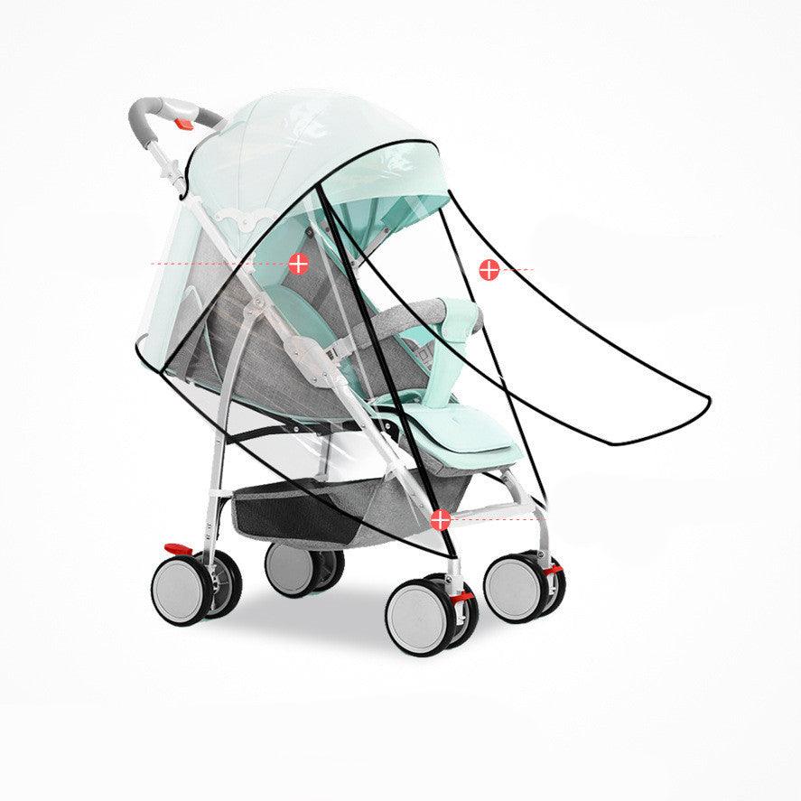 Stroller Universal Rain Cover Canopy - NTKSTORE