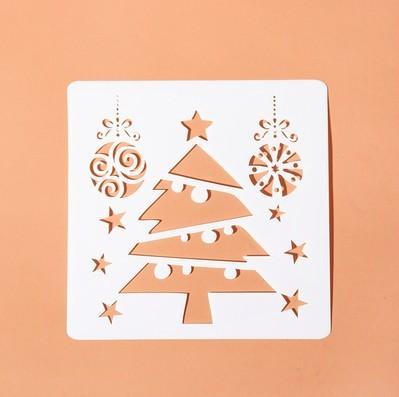 Grow Up Album Diy Hand Tent Christmas Hollowed Out Template - NTKSTORE