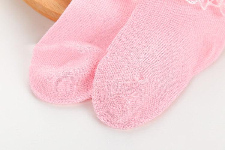 Lace Princess Girls Socks Spring Autumn Baby Socks - NTKSTORE