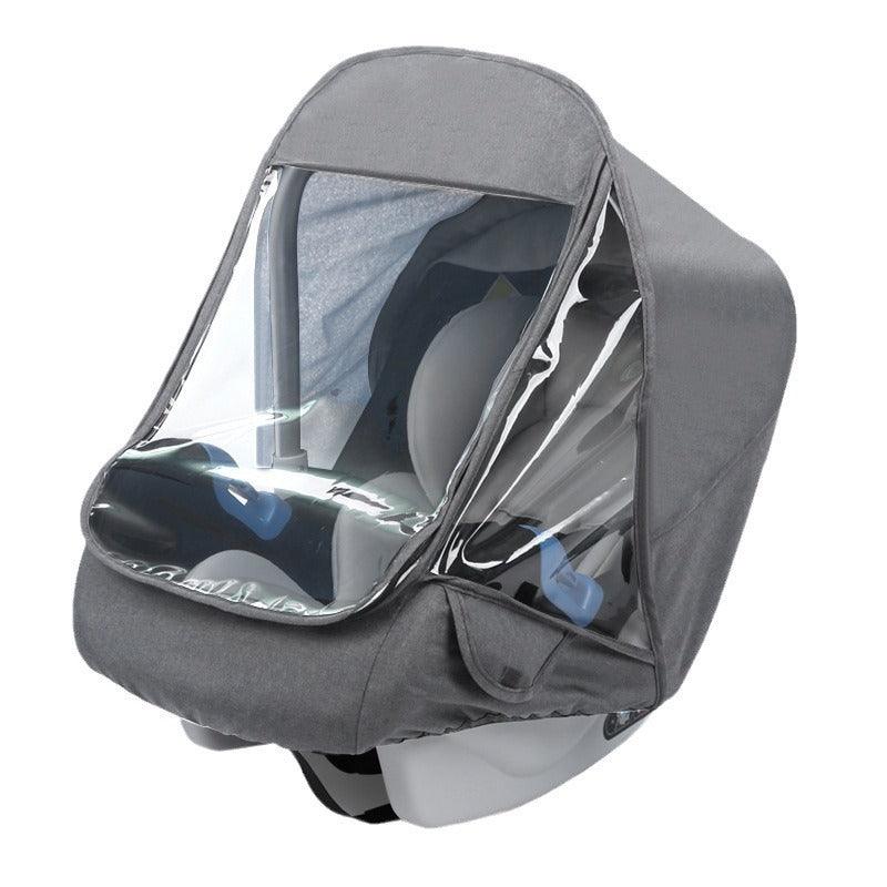 Baby Stroller Safety Cabas Transparent Rain Cover - NTKSTORE