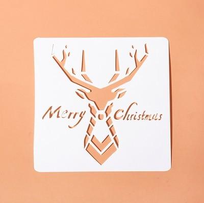 Grow Up Album Diy Hand Tent Christmas Hollowed Out Template - NTKSTORE