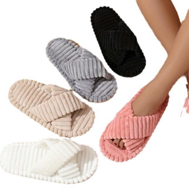 Women Cotton Slippers - NTKSTORE