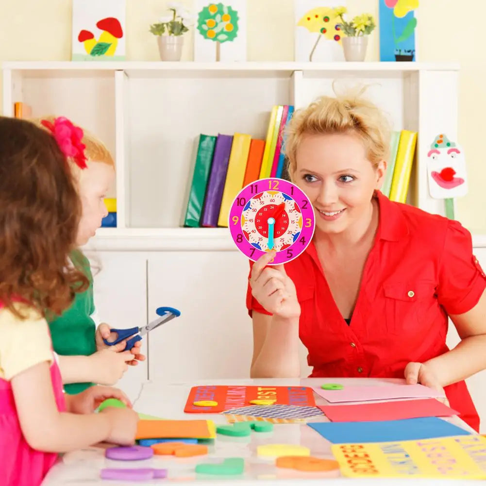 Children's Wooden Watches Montessori Brain Game Digital Preschool Educational Game Digital Toy For Children Over 3 Years Old