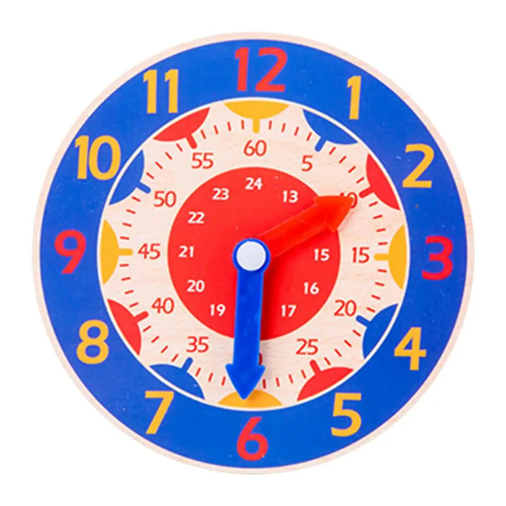 Children's Wooden Watches Montessori Brain Game Digital Preschool Educational Game Digital Toy For Children Over 3 Years Old