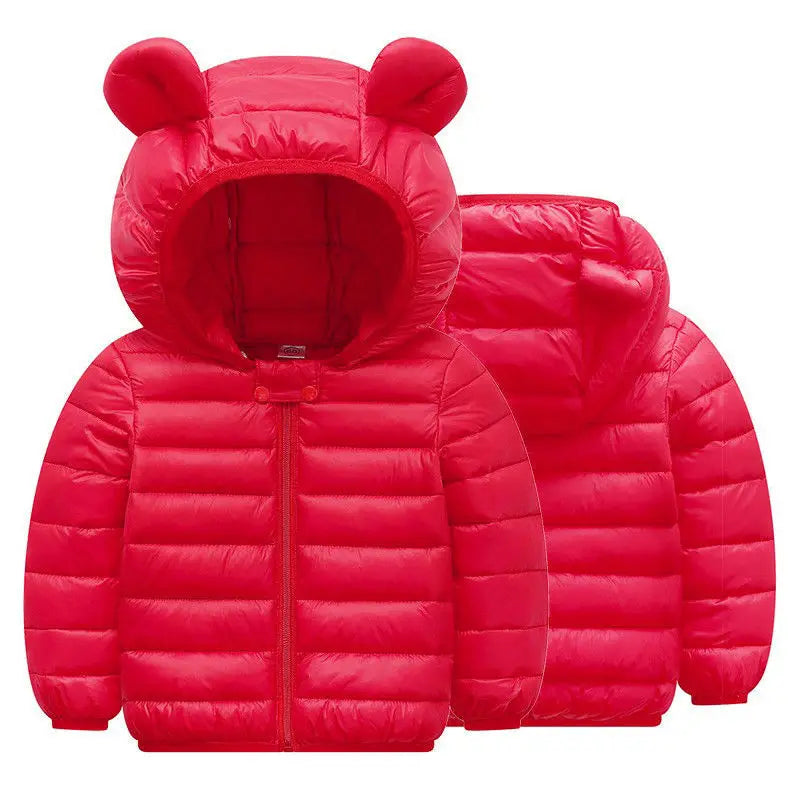 Autumn Winter Jacket For Girls Coat Kids Warm Hooded Outerwear Children Clothes Infant Girls Coat 2024 Baby Girls Jacket Spring - NTKSTORE