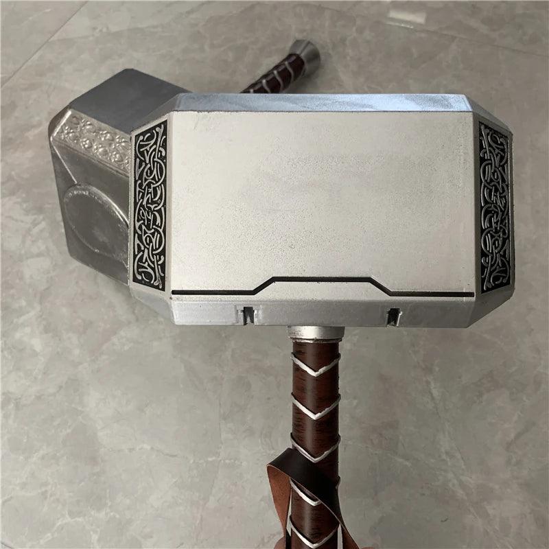 44cm Thor's Hammer Cosplay 1:1 Thunder Hammer Weapons Model Kids Gift Avengers Superhero Role Playing Captain America Iron Man - NTKSTORE