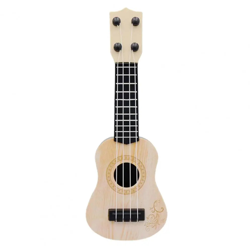 Adjustable Tues Guitar Toy Simulation Music Enlightenment Elastic Baby Classical Ukulele Toy for 4-6 Years Old Entertainment - NTKSTORE