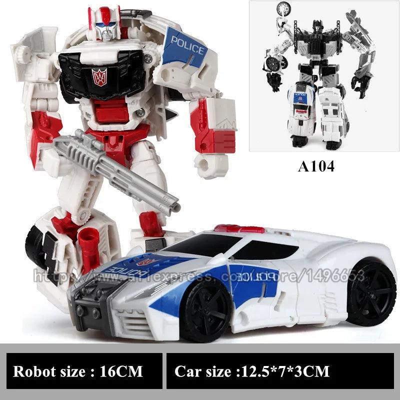 Haizhixing 5 IN 1 Transformation Robot Car Toys Anime Devastator Aircraft Tank Model KO Boys Truck Collection Kid Adult Gift - NTKSTORE